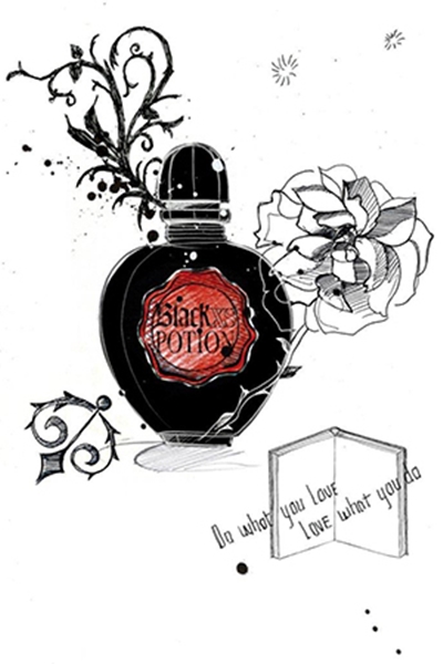 BLACK XS POTION من باكو رابان: عطر الأناقة